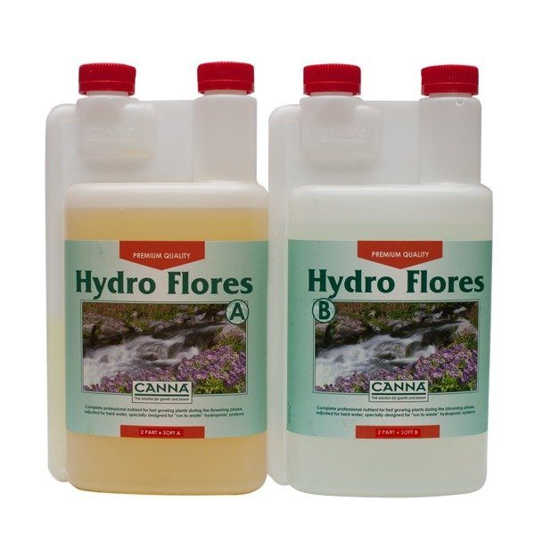 CANNA Hydro Flores A+B - Tvrdá voda